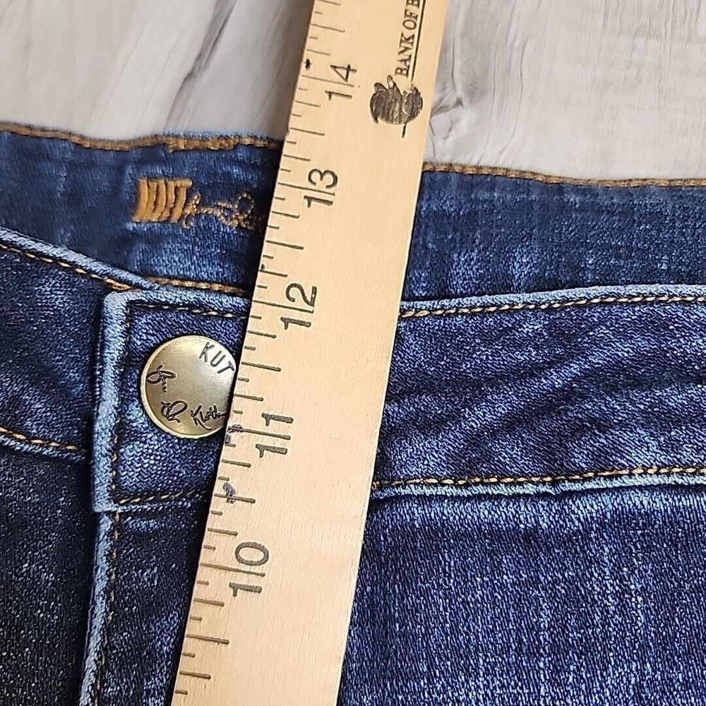 KUT‎ From The Kloth Catherine Boyfriend Jeans Women 22W KP494GZ4 Blue Denim - Picture 8 of 11